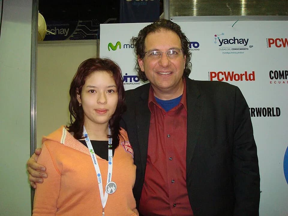 Kevin Mitnick - Wikimedians of Ecuador at Campus Party Quito 2013
