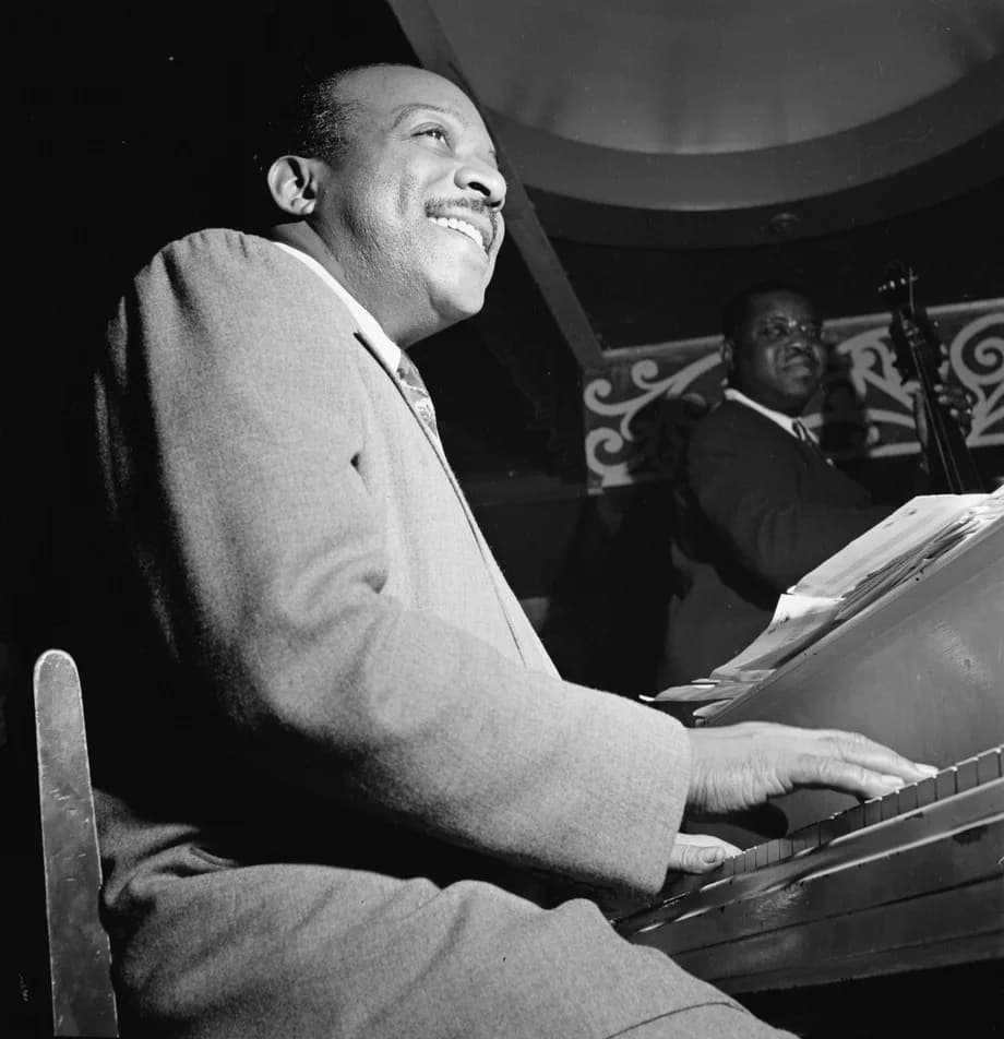 Count Basie - Portrait of Count Basie, Aquarium, New York, N.Y.