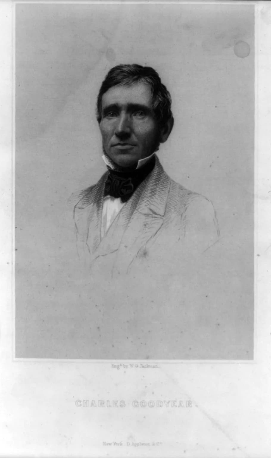 Charles Goodyear - Engraving of Charles Goodyear.