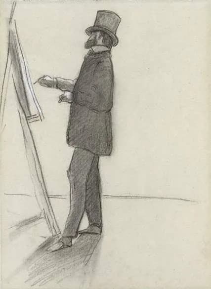Frédéric Bazille - Frédéric Bazille - Manet et son chevalet.jpg