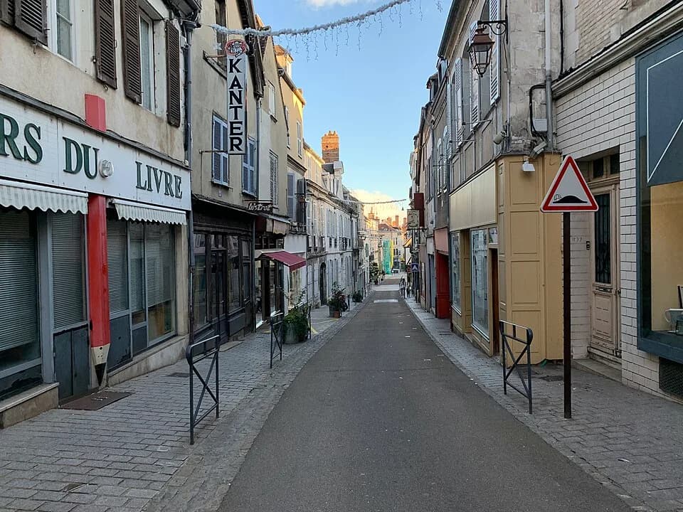 Joseph Joubert - Rue Joubert (Auxerre) octobre 2020.