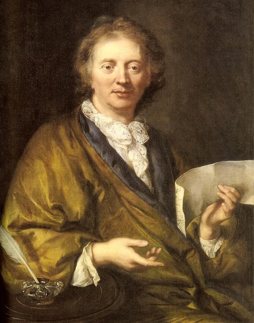 François Couperin - Presumed portrait François Couperin (1668-1733), composer