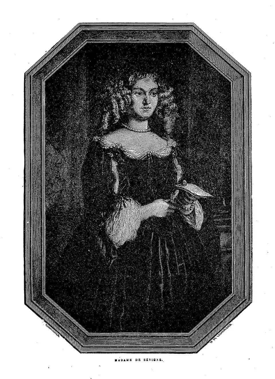 Madame de Sévigné - Marie de Rabutin-Chantal, épouse De Sévigné