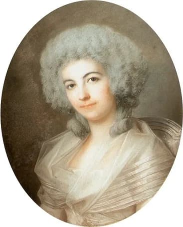 Pierre Choderlos de Laclos - Depicted person:  Marie Soulange Duperré (1759–1832), wife (1786) of Choderlos de Laclos (1741–1803)