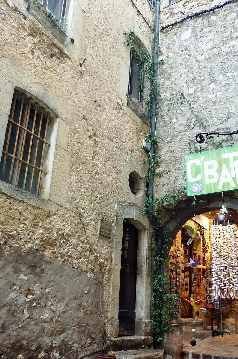 Francis Poulenc - Poulenc-Haus in der Grand´Rue in Tourrettes-sur-Loup