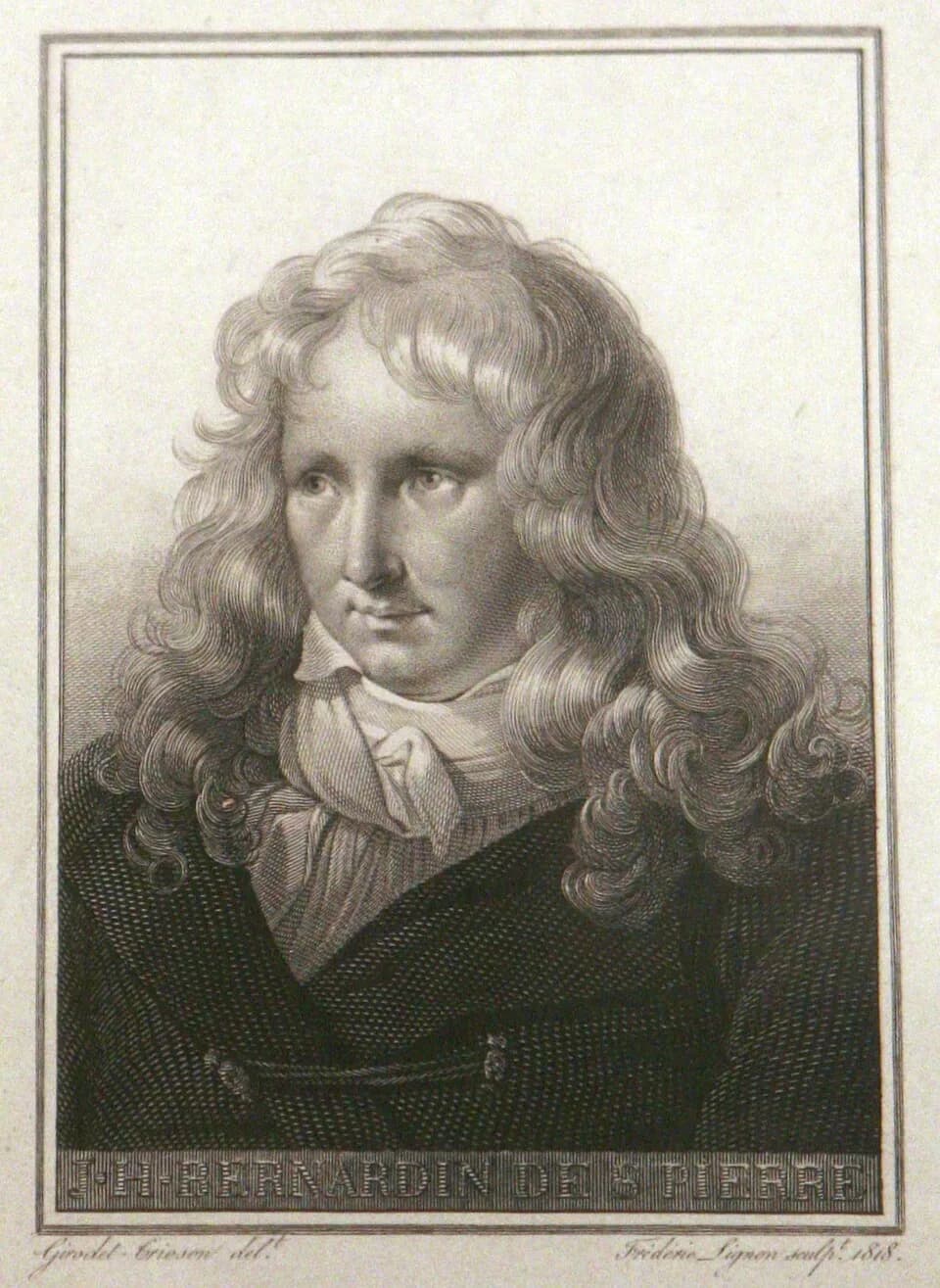 Jacques-Henri Bernardin de Saint-Pierre - Portrait of Bernardin de Saint-Pierre