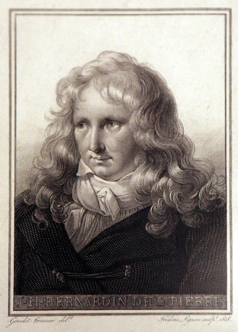 Jacques-Henri Bernardin de Saint-Pierre - Portrait of Bernardin de Saint-Pierre