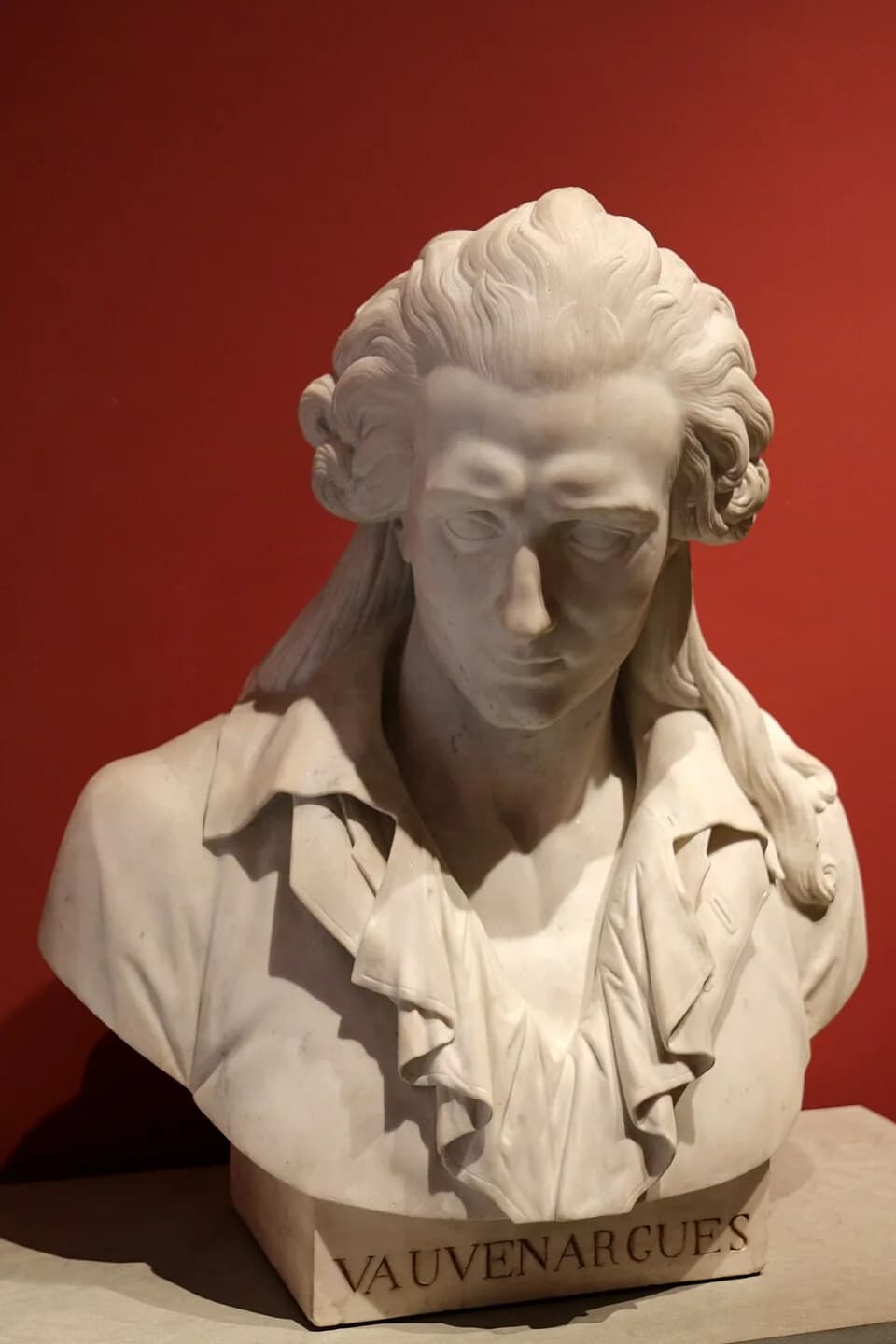 Luc de Clapiers, marquis de Vauvenargues - Buste de Vauvenargues