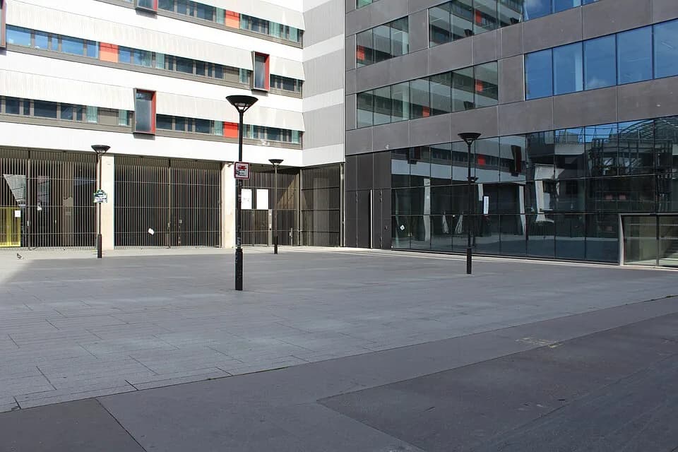 Paul Ricœur - Place Paul-Ricœur, Paris.
