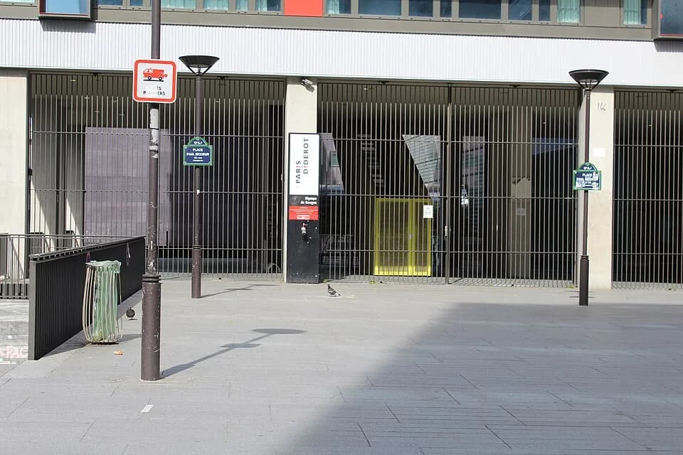 Paul Ricœur - Place Paul-Ricœur, Paris.