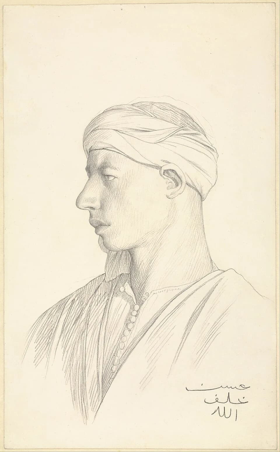 Jean-Léon Gérôme - Jean-Léon Gérôme (French - Portrait of an Egyptian Fellah - Google Art Project.jpg