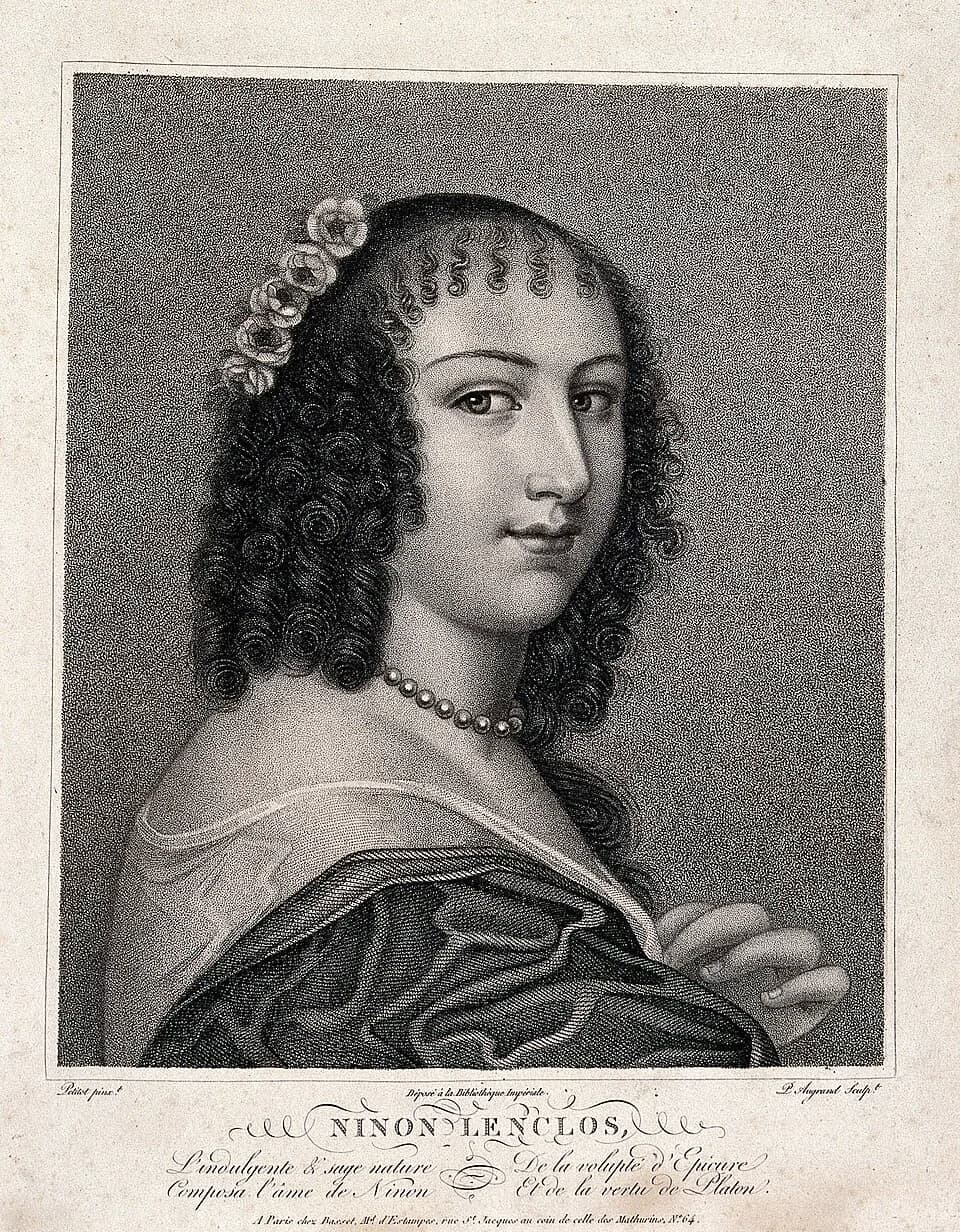 Ninon de Lenclos - A portrait of a woman who possesses many attributes. Engraving by P. Augrand after J. Petitot.

Iconographic Collections