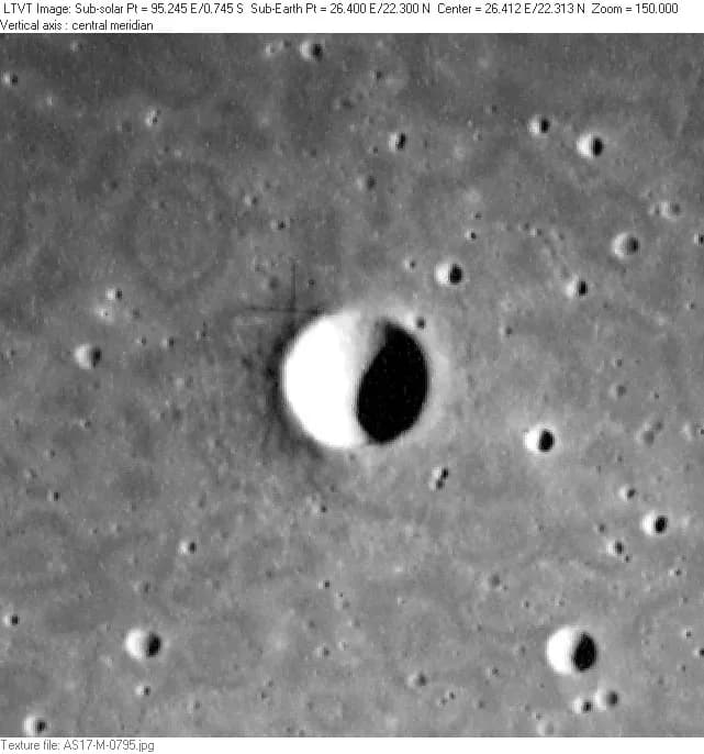 Émile Borel - Crater Borel