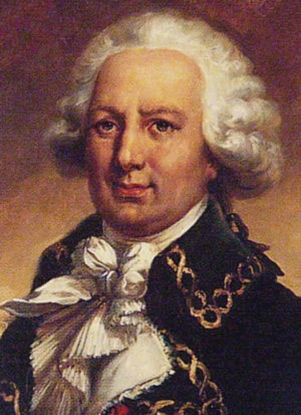 Louis-Antoine de Bougainville - Portrait of French explorer and navigator Louis Antoine de Bougainville (1729-1811)