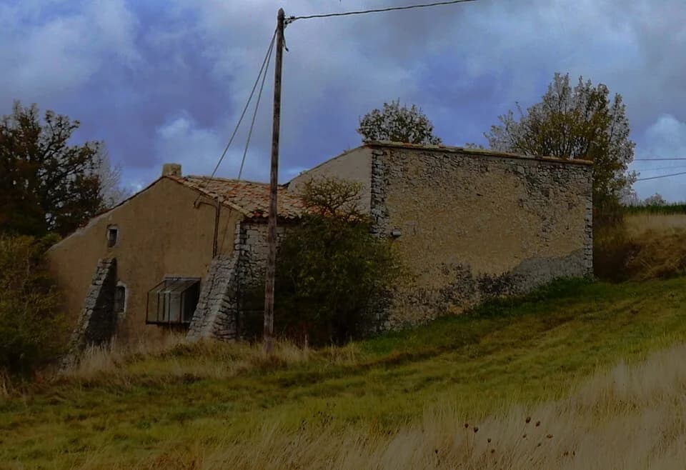 Jean Giono - Ferme des graves dite de Jean Giono, à Redortiers (04)