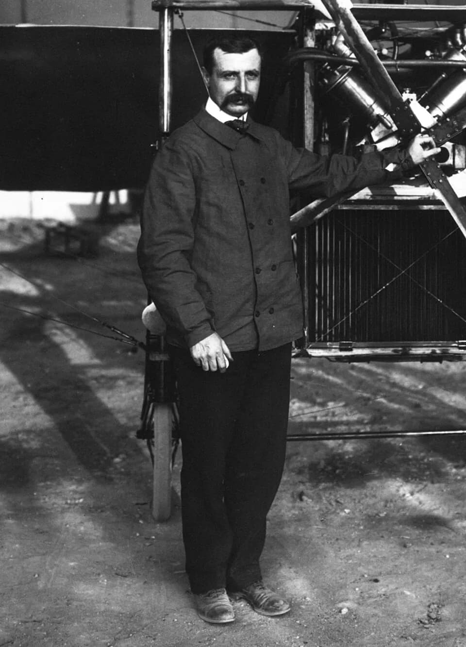 Louis Blériot - French aviator, inventor and engineer Louis Blériot (1872-1936)