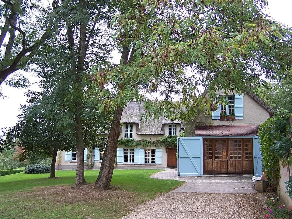 Jean Monnet - Maison de Jean Monnet à Bazoches-sur-Guyonne (Yvelines, France)