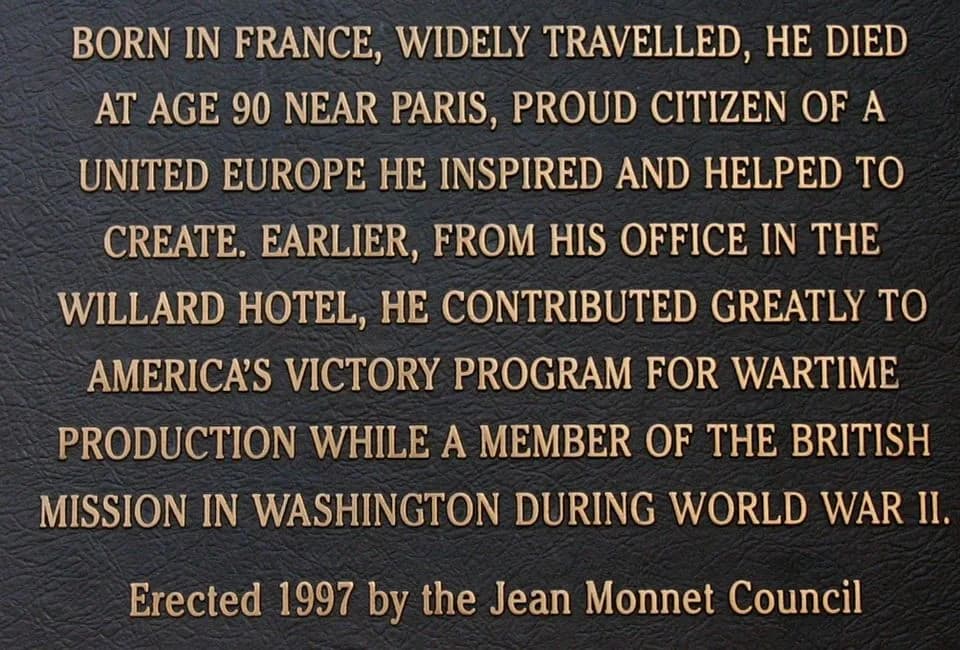 Jean Monnet - Jean Omer Marie Gabriel Monnet (November 9, 1888 - March 16, 1979) is regarded by many as the architect of European Unity. Never elected to public office, Monnet worked behind the scenes