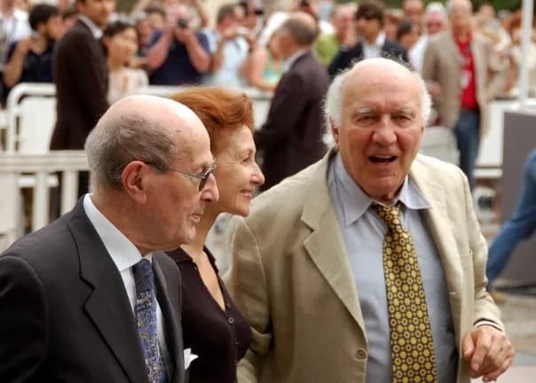 Michel Piccoli - Manoel de Oliveira et Michel Piccoli au festival de Cannes