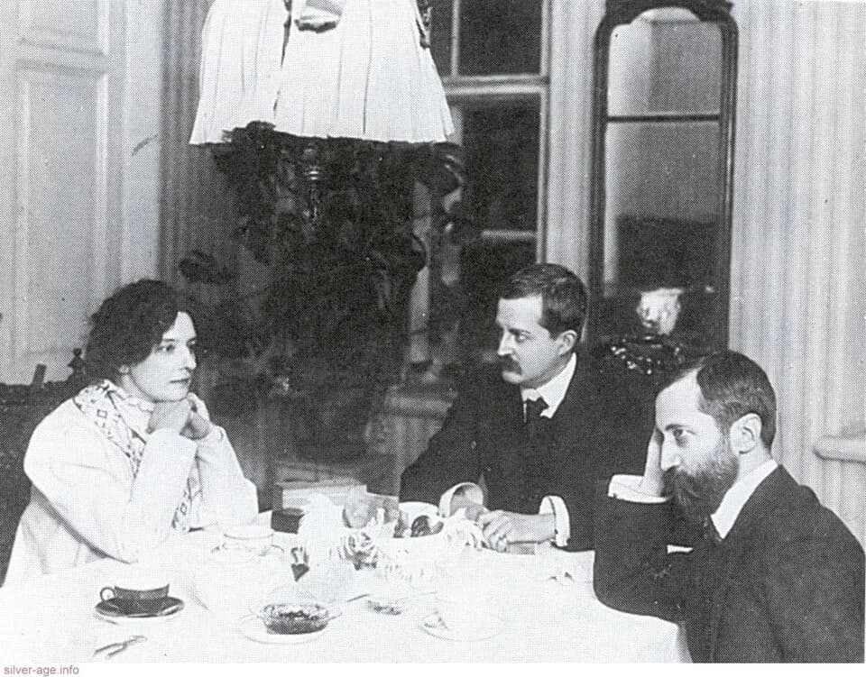 Zinaida Gippius - Gippius, Filosofov and Merezhkovsky in 1920