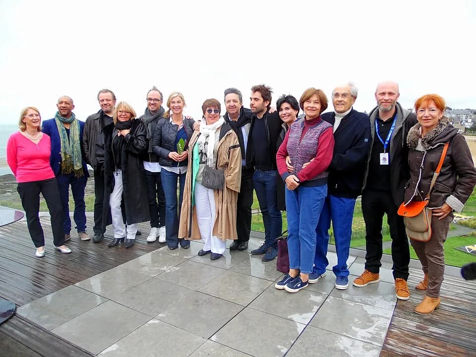 Michel Legrand - Jury 2015 du Dinard Comedy Festival avec Édouard Montoute, Françoise Ménidrey, Jarry, Michèle Laroque, Annie Grégorio, Gérard Moulévrier, Sébastien Castro, Liane Foly, Macha Méril, Mi