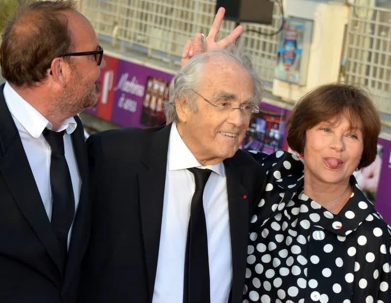Michel Legrand - Xavier Beauvois, Michel Legrand et Macha Méril  au festival du film de Cabourg