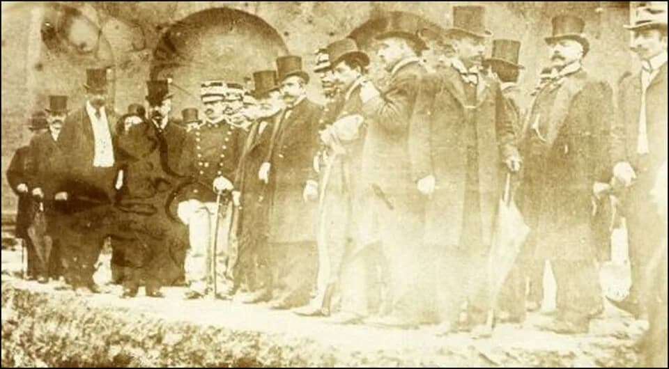 Émile Loubet - King Of Italy and President Loubet.