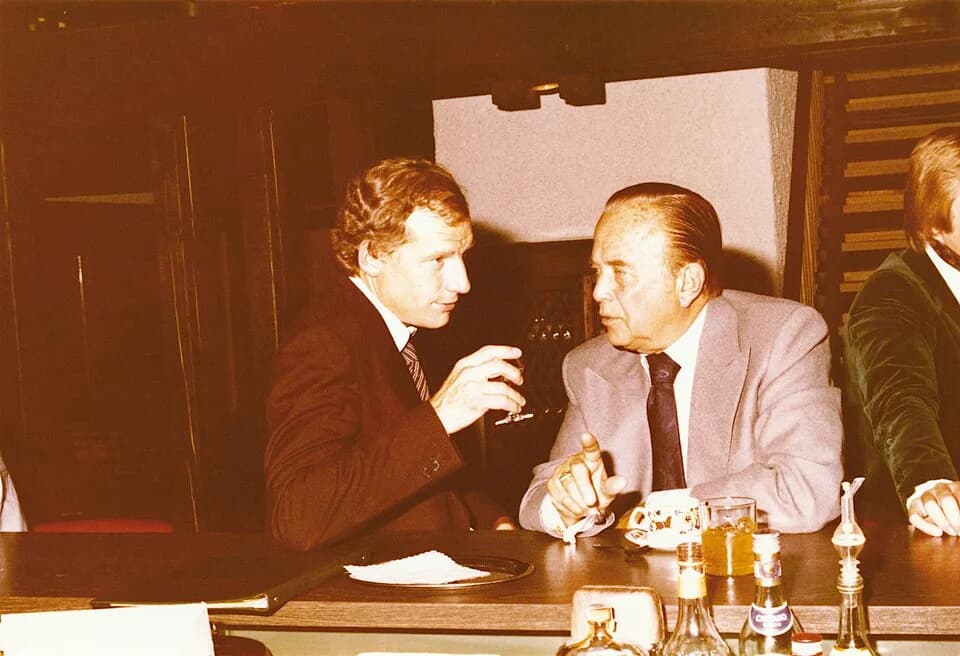 Ray Kroc - Ray Kroc und Jürgen Knauss
