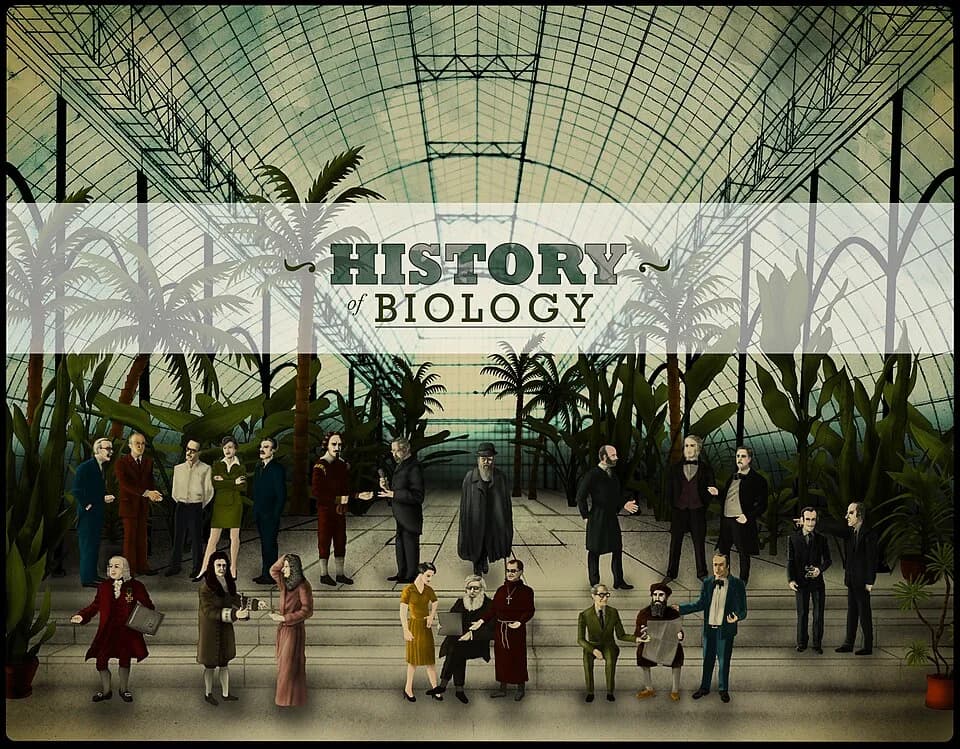 Alfred Hershey - This is the game art for the educational game History of Biology.