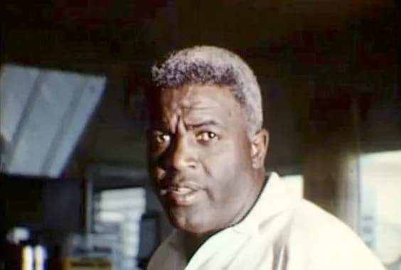 Jackie Robinson - *Torch of Friendship
Local call number: V-40; CA133
Title: [The Torch of Friendship]
Date of film: Early 1960s
Physical descrip: Color; sound; original length: 14:50
General note: Ex