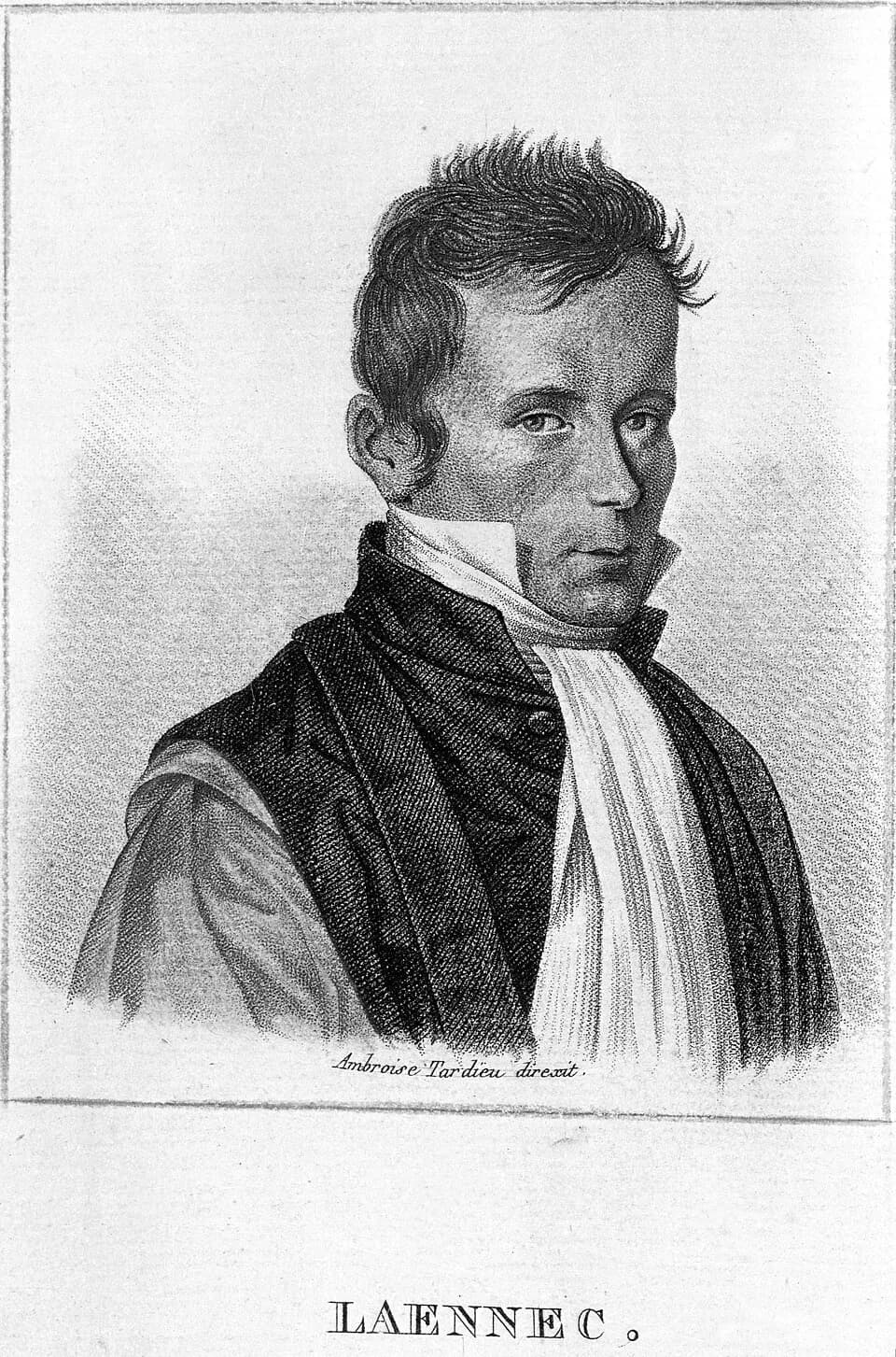 René Laennec - Portrait of Laennec, after a painting by Dubois, 1813.

Rare Books
Keywords: Laennec, Rene Theophile Hyacinth; Tardieu, Ambroise