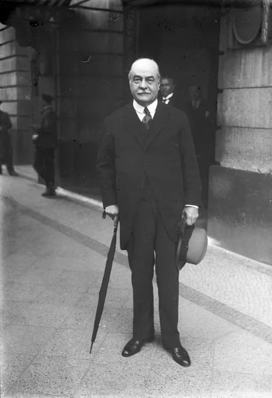 Nicholas Murray Butler - For documentary purposes the German Federal Archive often retained the original image captions, which may be erroneous, biased, obsolete or politically extreme. Ein Amerikaner