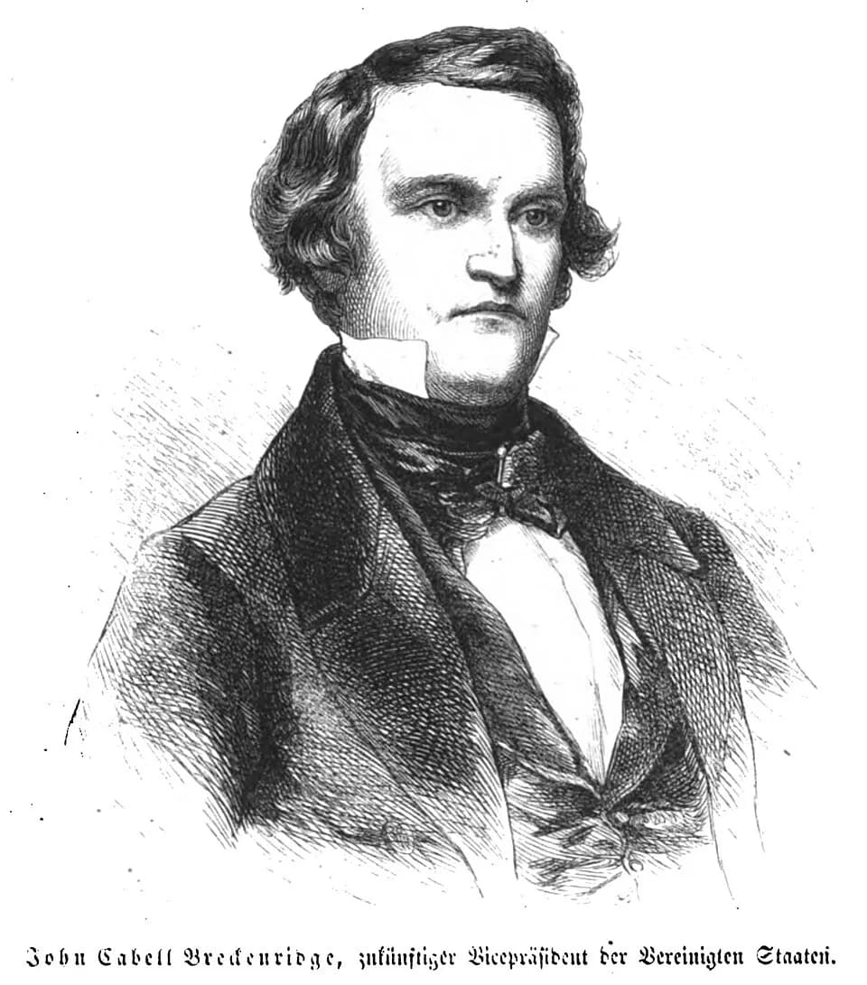 John C. Breckinridge - This image has been extracted from another file