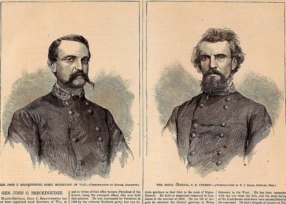 John C. Breckinridge - Identifier: harpersweeklyv9bonn (find matches)
Title: Harper's weekly
Year: 1857 (1850s)
Authors:  Bonner, John, 1828-1899 Curtis, George William, 1824-1892 Alden, Henry Mills, 