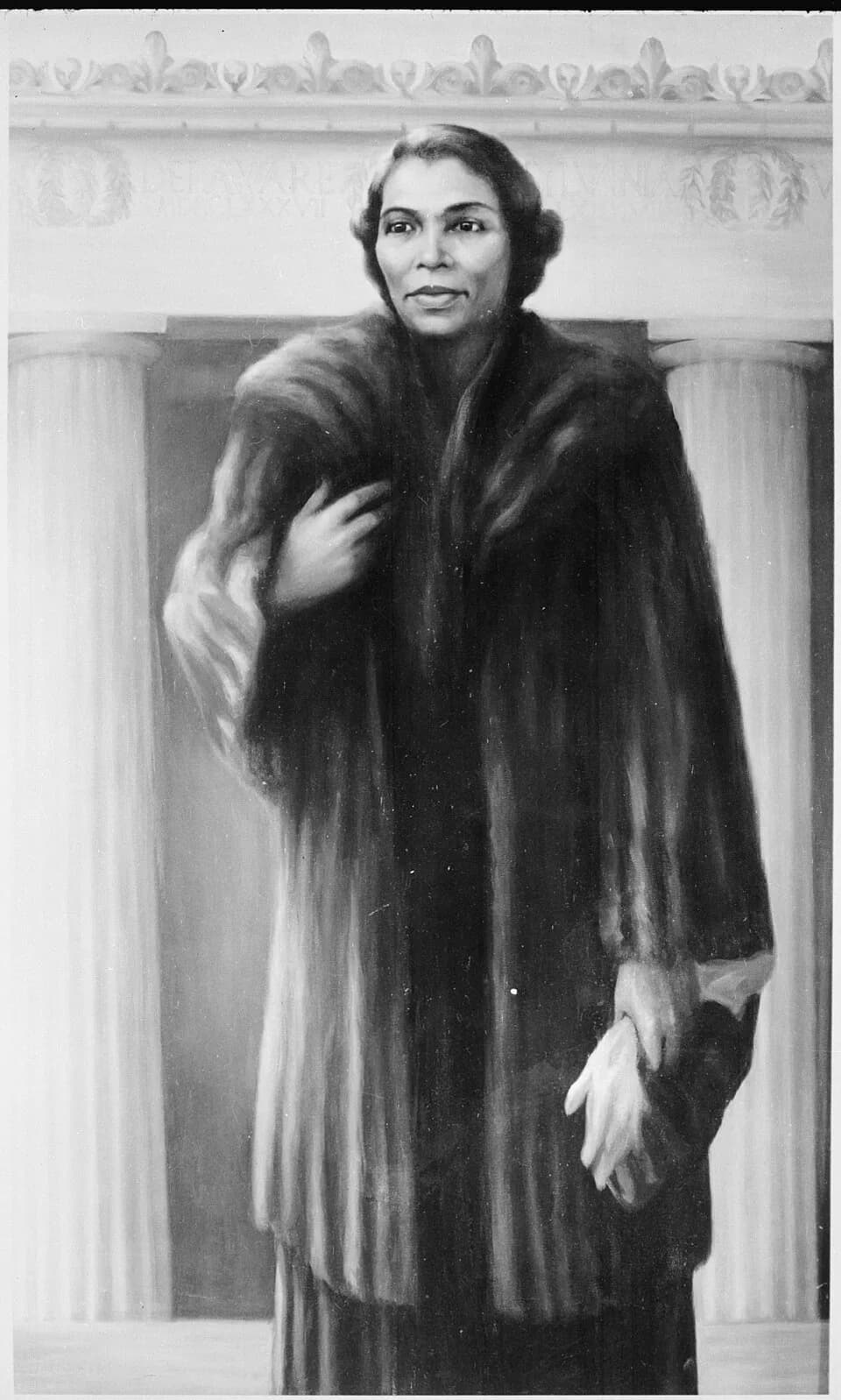 Marian Anderson - General notes:  Painting
