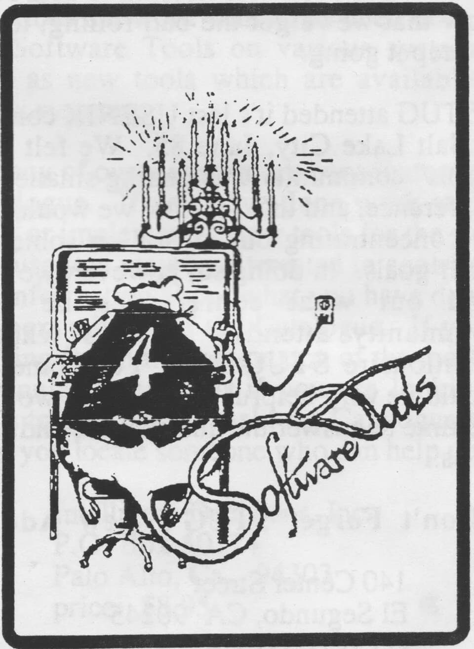 John Backus - Logo for the Software Tools Users Group, which developed a set of portable UNIX-like tools written in Ratfor, a C-like preprocessor for Fortran
