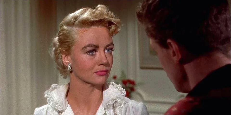 Dorothy Malone - Screenshot of Dorothy Malone from the trailer for the film w:en:Written on the Wind