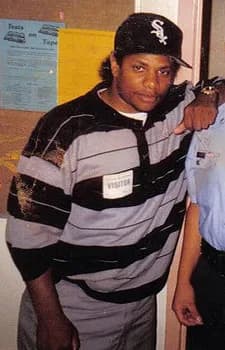 Eazy-E - With Eazy-E as an LAPD Officer.