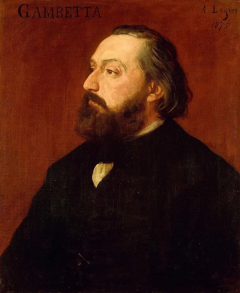 Léon Gambetta - Portrait de Léon Gambetta (1838-1882)