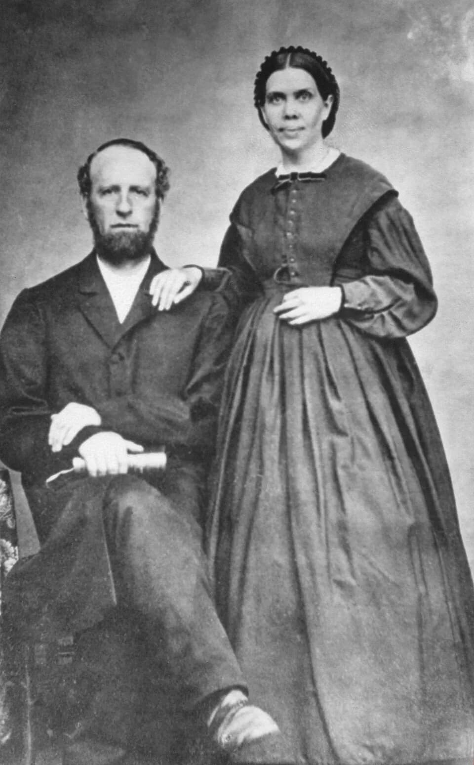 Ellen G. White - James and Ellen White, co-founders of the Seventh-day Adventist Church.