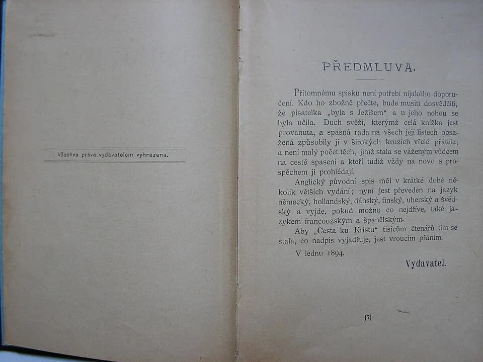 Ellen G. White - české vydání knihy