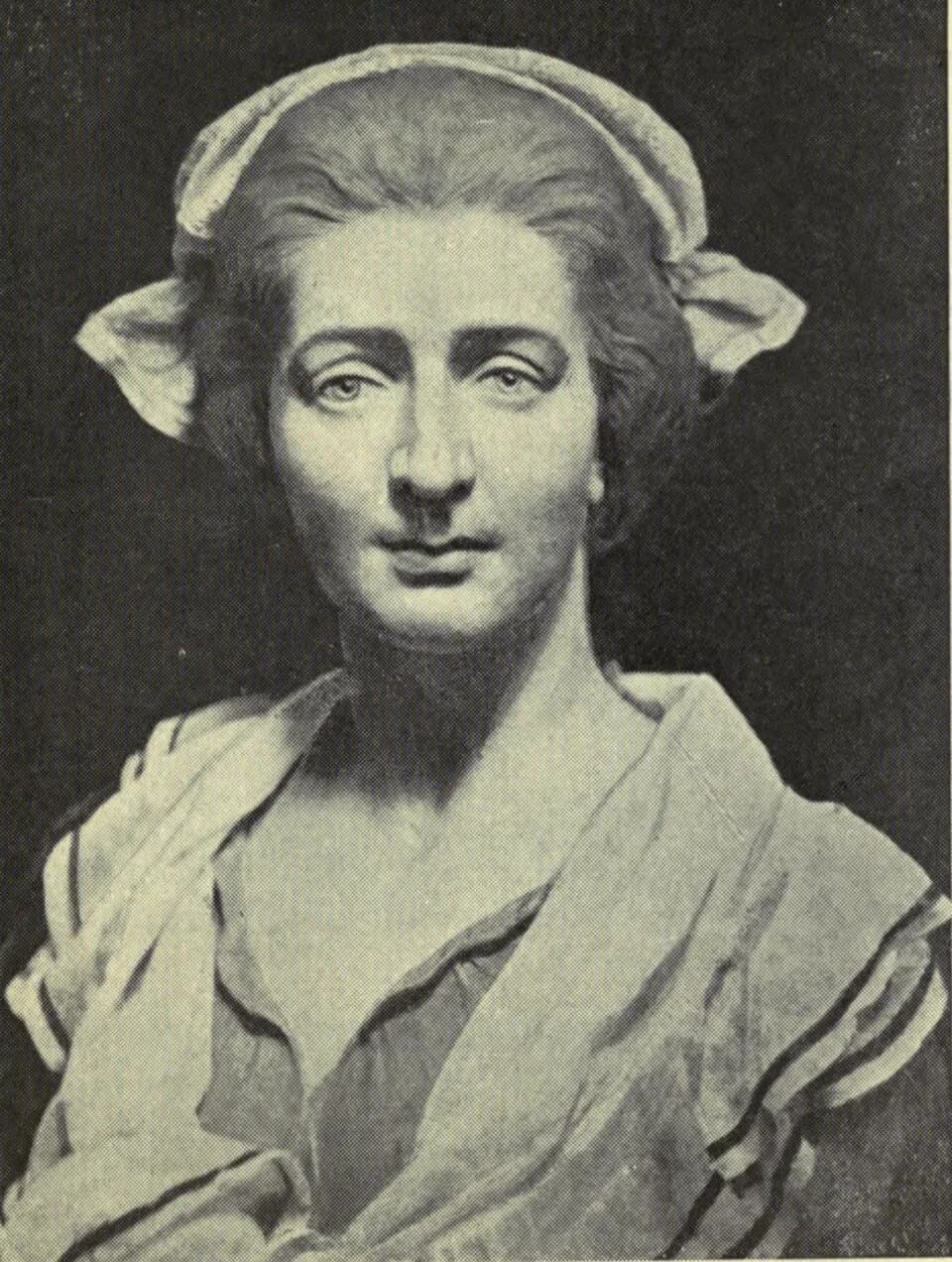 Marie Tussaud - Madame Tussaud, age 20.