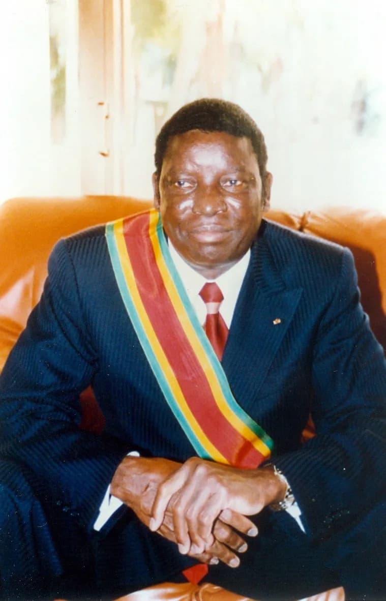 Étienne Gnassingbé Eyadéma - A photo of President Gnassingbé Eyadéma of Republic of Togo, West Africa taken by Billy Davis.