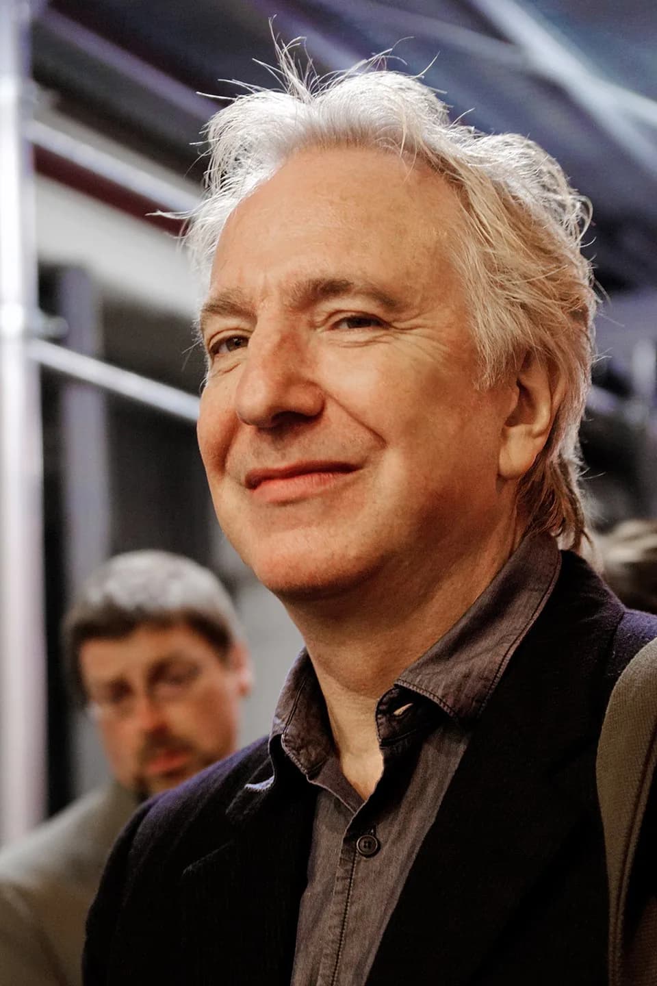 Alan Rickman - Alan Rickman after the performance of Seminar at the John Golden Theater, November 11, 2011