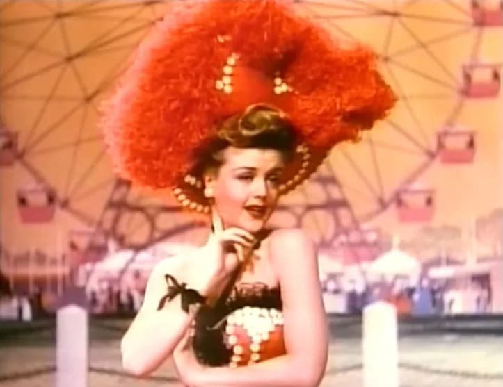 Angela Lansbury - Cropped screenshot of Angela Lansbury from the film Till the Clouds Roll By.