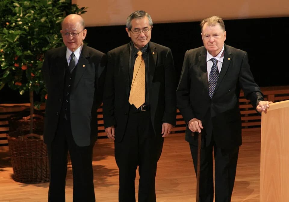 Ei-ichi Negishi - Laureates of the Nobel Prize for Chemistry 2010 - Akira Suzuki, Ei-ichi Negishi and Richard Fred Heck
