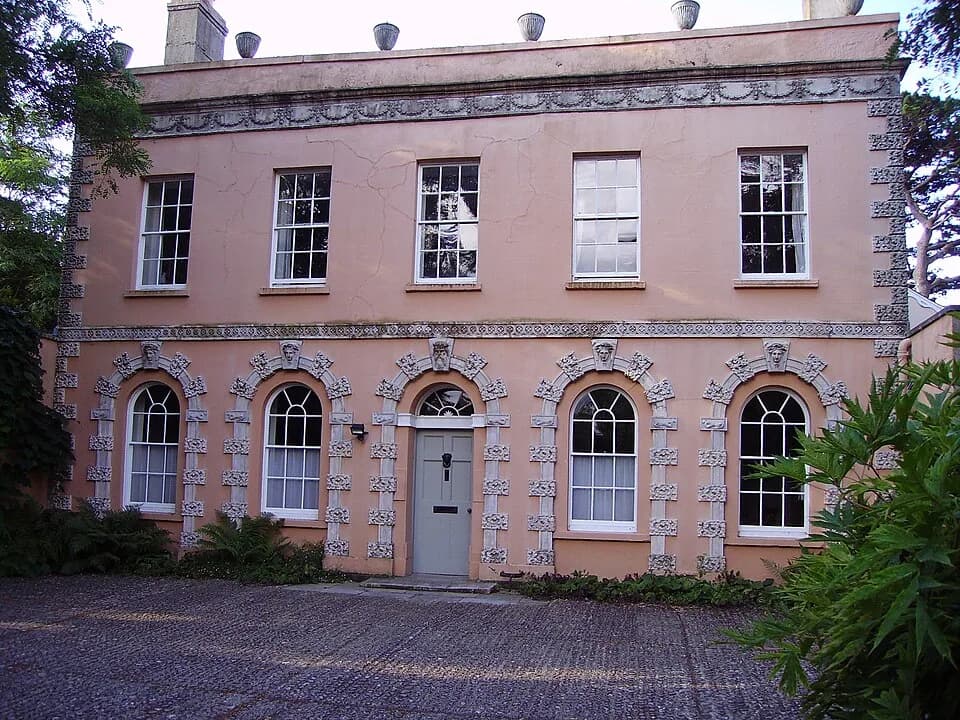 John Fowles - Belmont in Lyme Regis, the home of John Fowles.