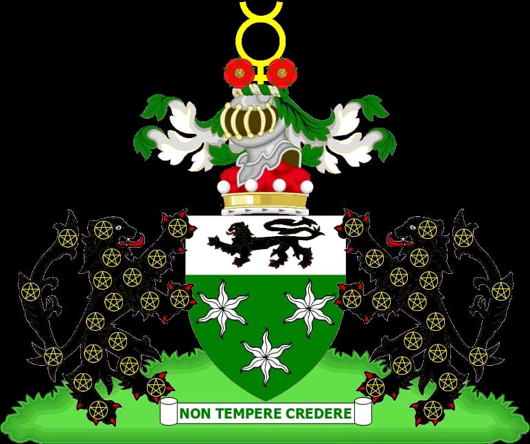 Edgar Douglas Adrian - The armorial achievement of The Lord Adrian