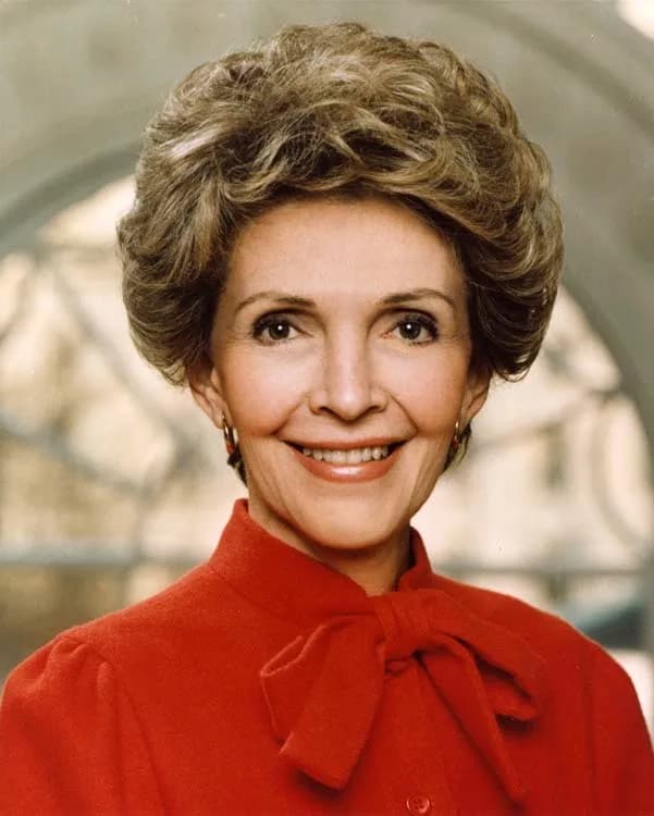 Ronald Reagan - Official White House photograph of Nancy Reagan, wife to then-President of the United States Ronald Reagan.
