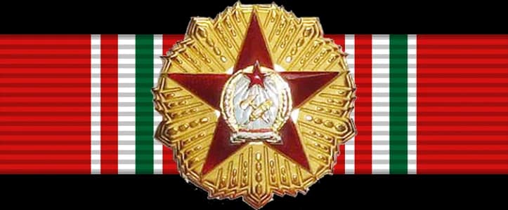Mátyás Rákosi - Ribbon Order the Merit of the Hungarian People's Republic 1 class